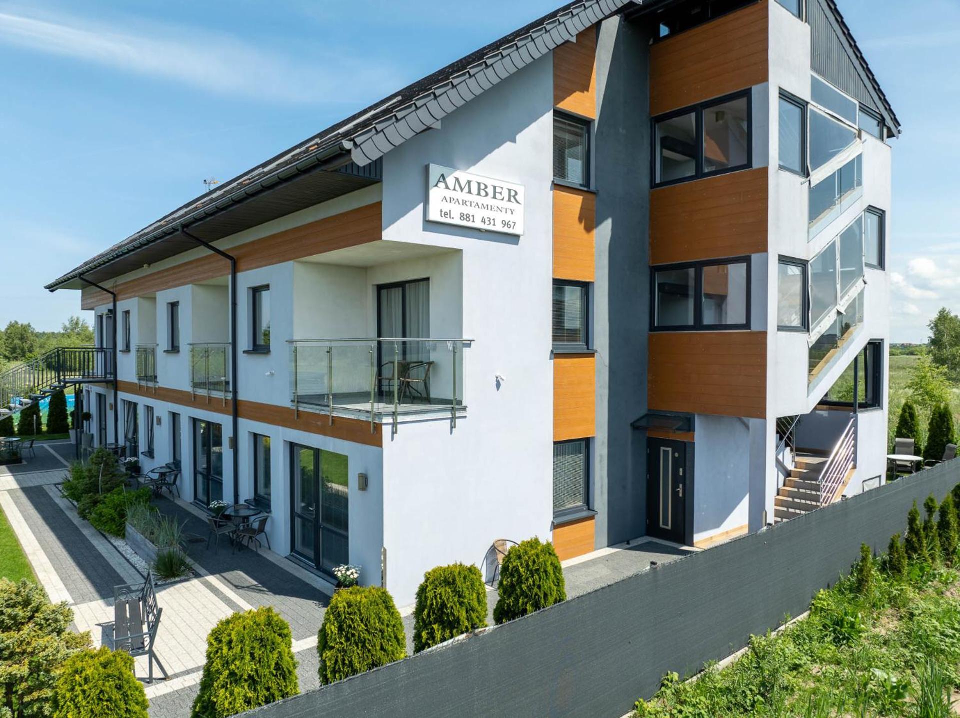Amber Apartamenty Darlowko Exteriör bild
